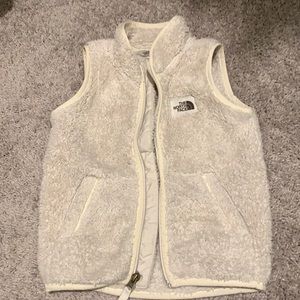 North face girls fleece vest